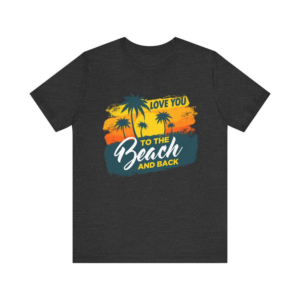 Je t’aime à la plage Tee unisexe 