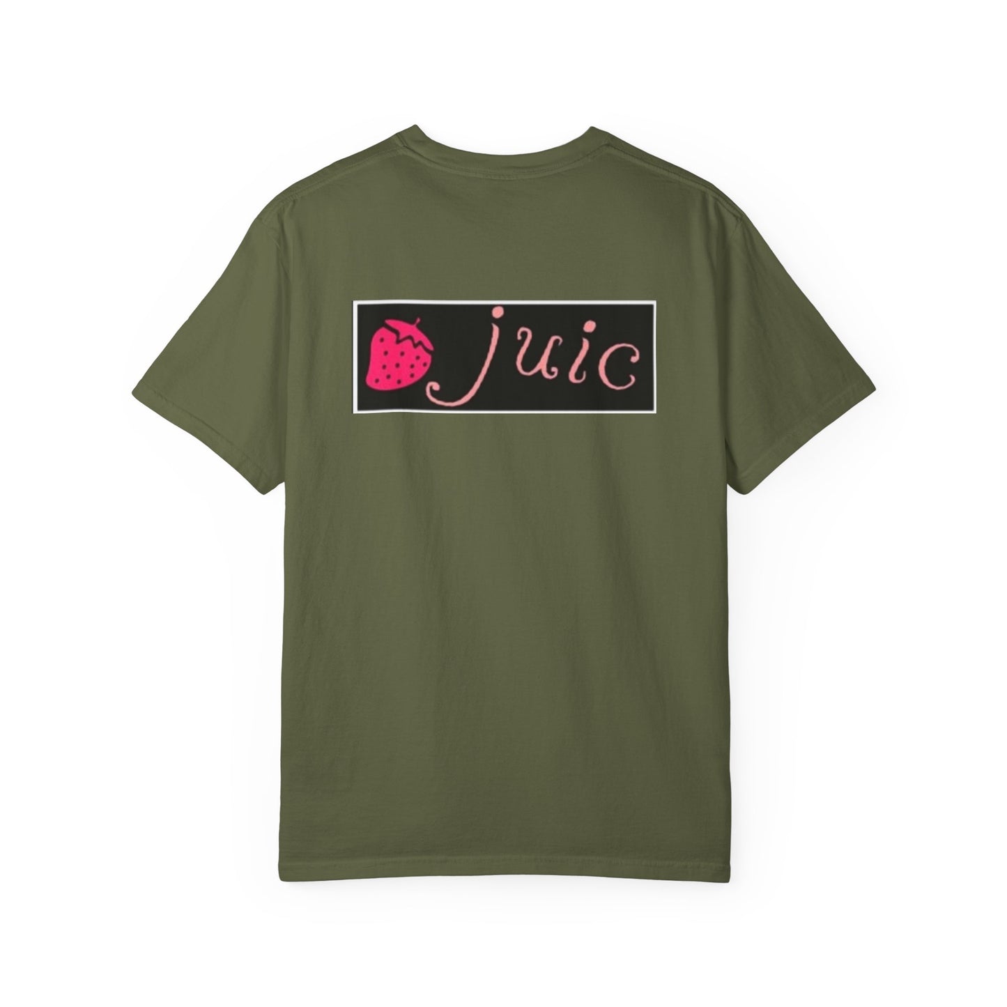Strawberry JUIC Unisex T-Shirt, Cute Graphic Tee, Summer Apparel, Gift for Fruit Lovers, Trendy Fashion, Casual Wear