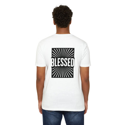 Blessed T-Shirt — 'blessed' Script Graphic Christian Tee