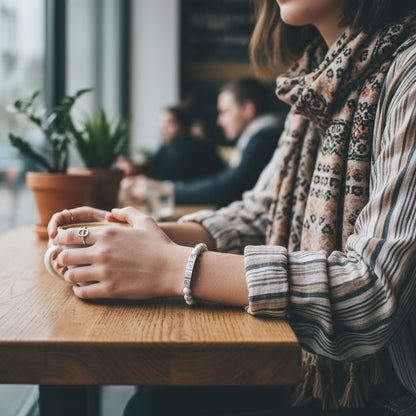 Bracelet Engraved with GL Design Printify