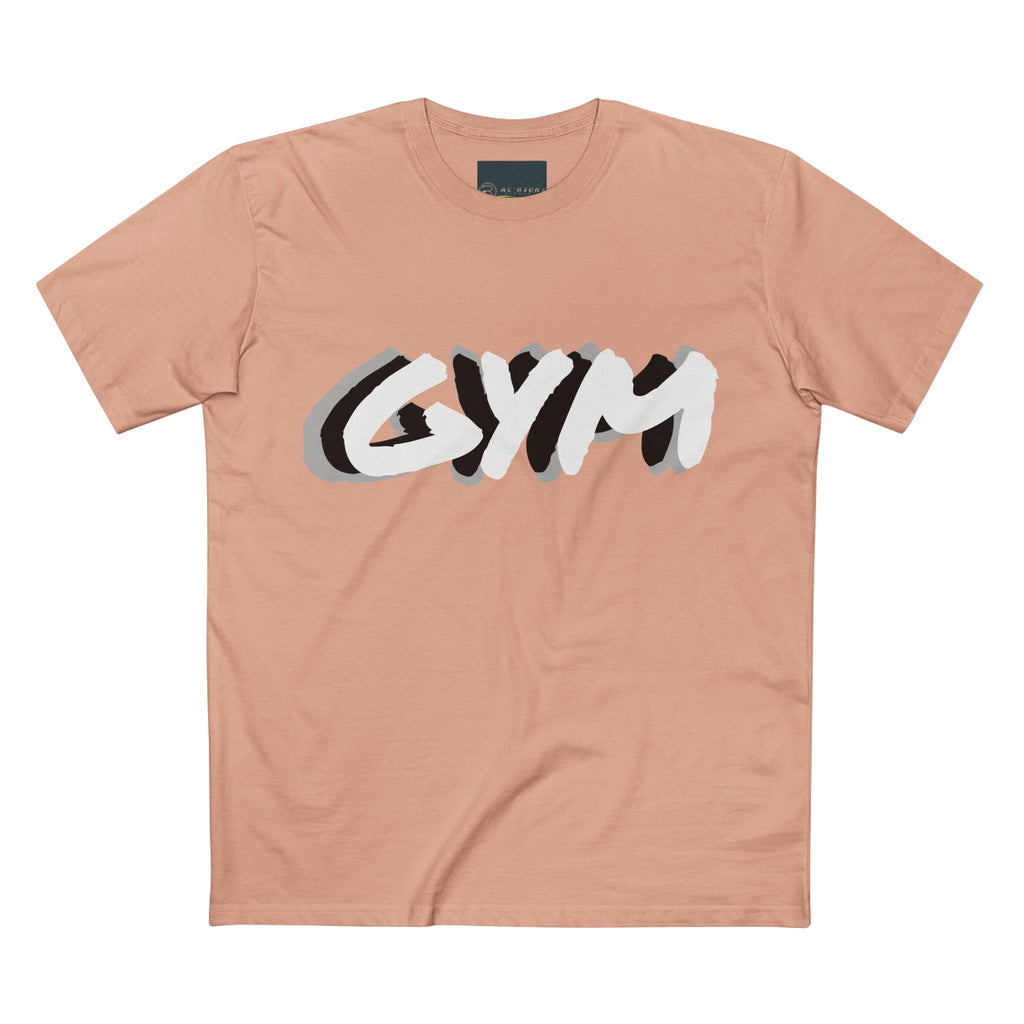 Gym Motivational Adult Staple Tee - Comfortable Workout Shirt
