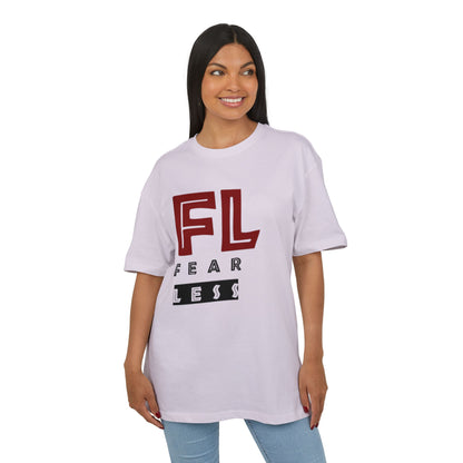 Fearless Unisex Heavy Oversize Tee - Empowering Statement Shirt