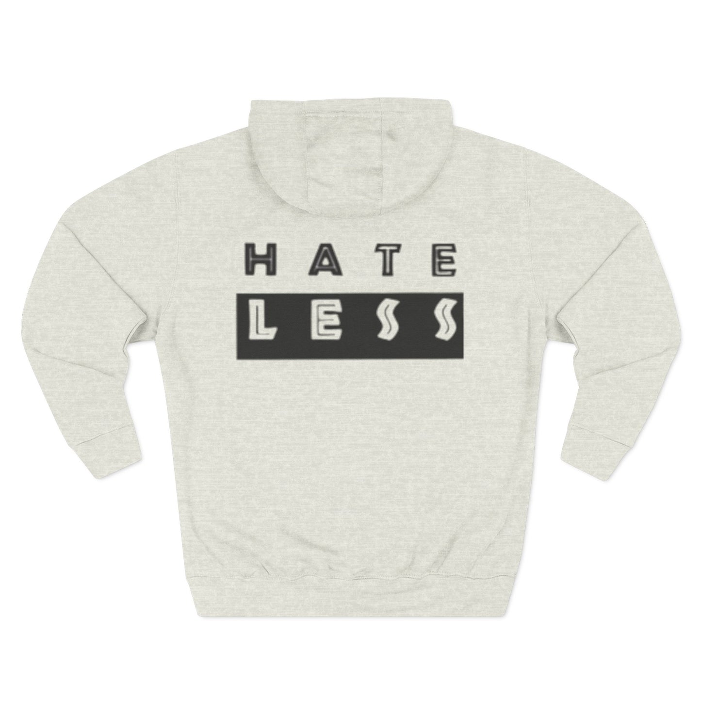 Hate Less Fleece Hoodie - Comfortable and Stylish Chill Wear
