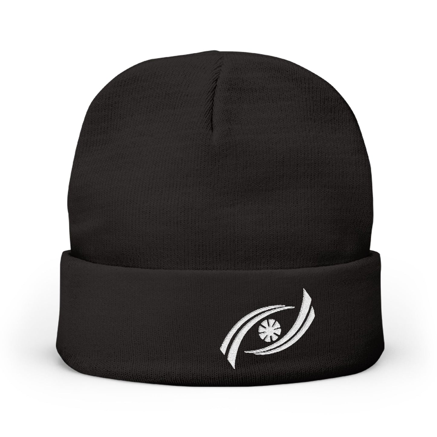 Cozy Embroidered Knit Beanie, Winter Hat, Gift for Him, Gift for Her, Fashion Accessory, Cold Weather Gear, Unique Beanie Printify