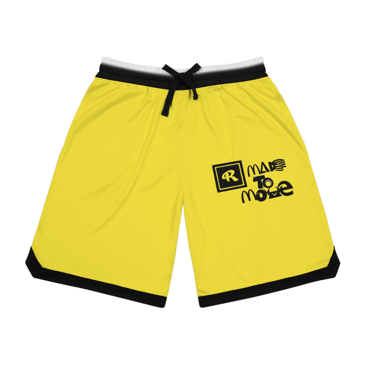 Vibrant Basketball Rib Shorts - Made to Move, Sports Shorts, Athleisure Wear, Workout Attire, Summer Fashion, Gift for Athletes