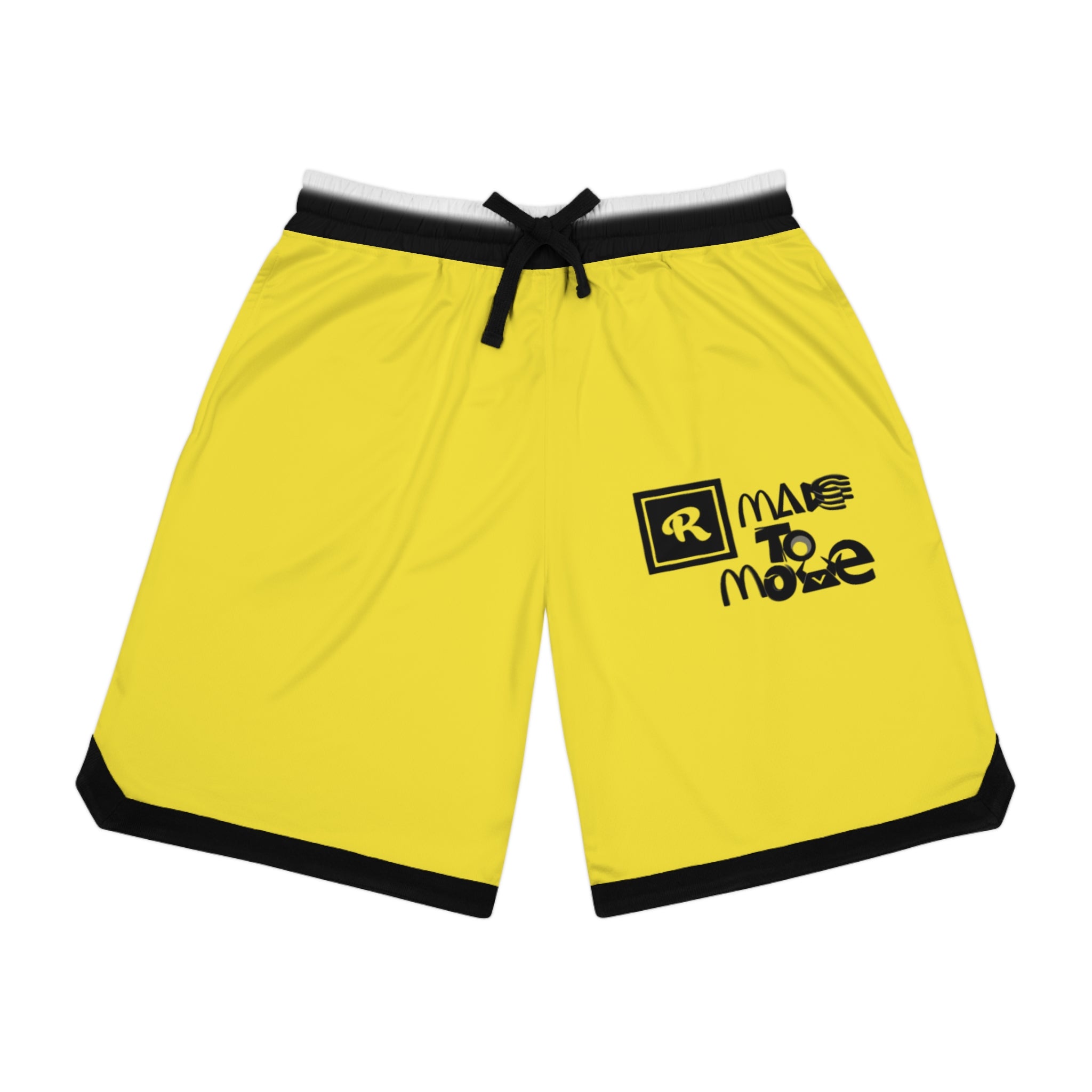 Vibrant Basketball Rib Shorts - Made to Move, Sports Shorts, Athleisure Wear, Workout Attire, Summer Fashion, Gift for Athletes