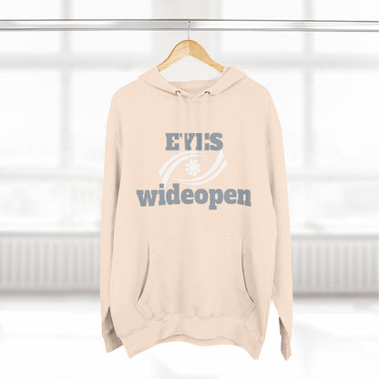 Eyes Wide Open Fleece Hoodie - Cozy Sweatshirt for Casual Wear, Gifts for Him/Her, Winter Wardrobe Essential, Unisex Hoodie, Relaxed Fit Printify