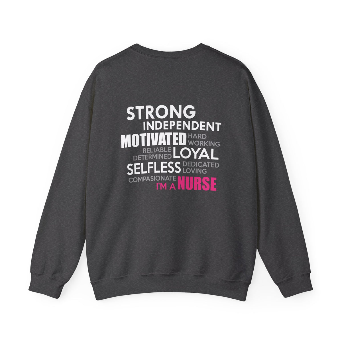 Sweat-shirt unisexe désintéressé, motivé et indépendant 