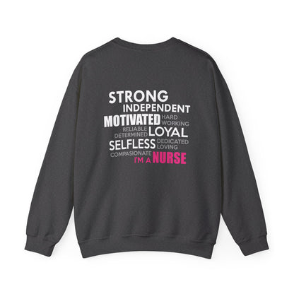 Sweat-shirt unisexe désintéressé, motivé et indépendant 