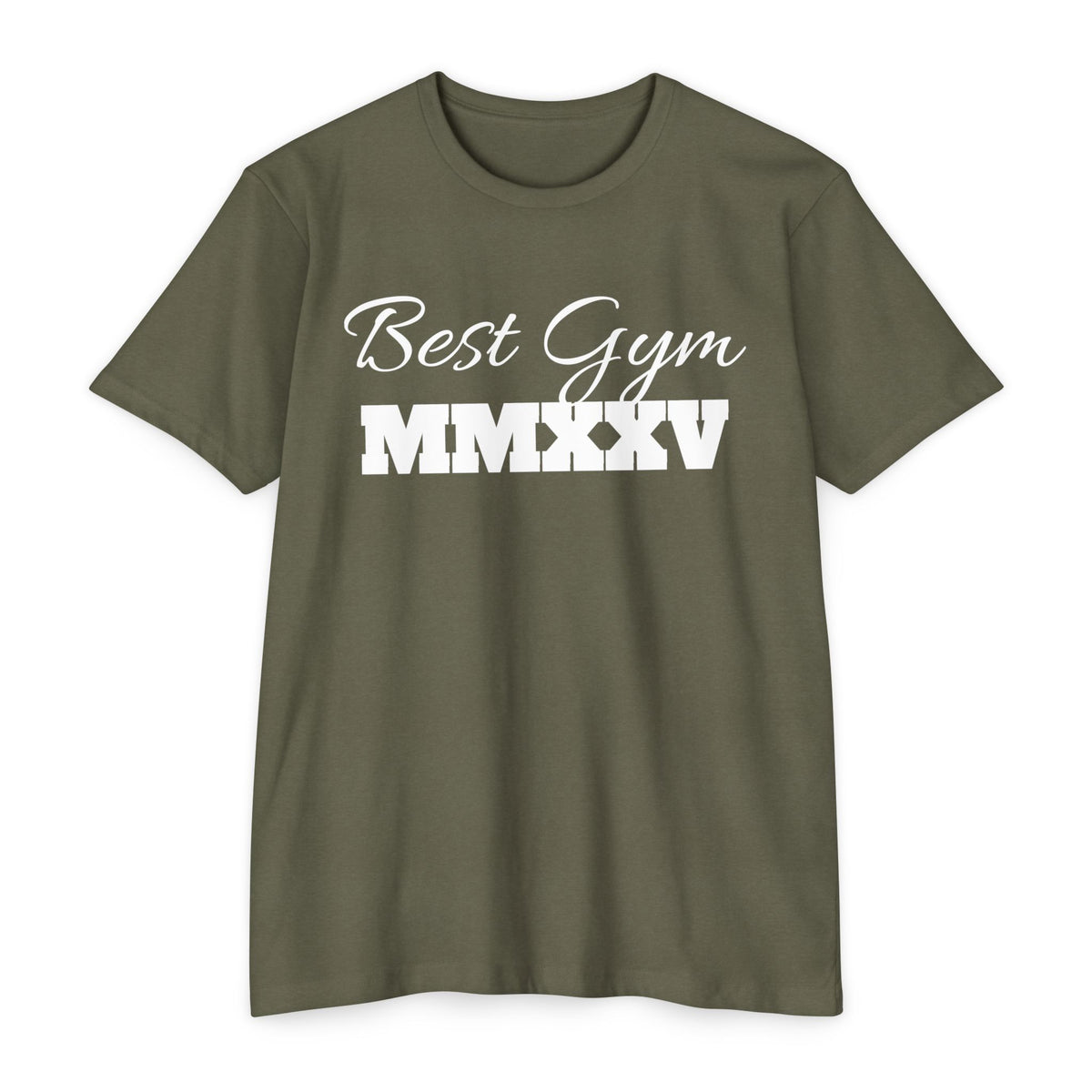 Best Gym Unisex CVC Jersey T-Shirt - Comfortable Fitness Apparel