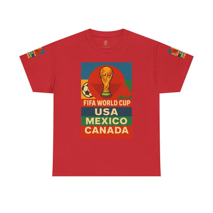 FIFA World Cup Unisex Tee, Sports Fan Shirt, Soccer T-Shirt, Tournament Apparel, Team Spirit Gear, Gift for Fans Printify