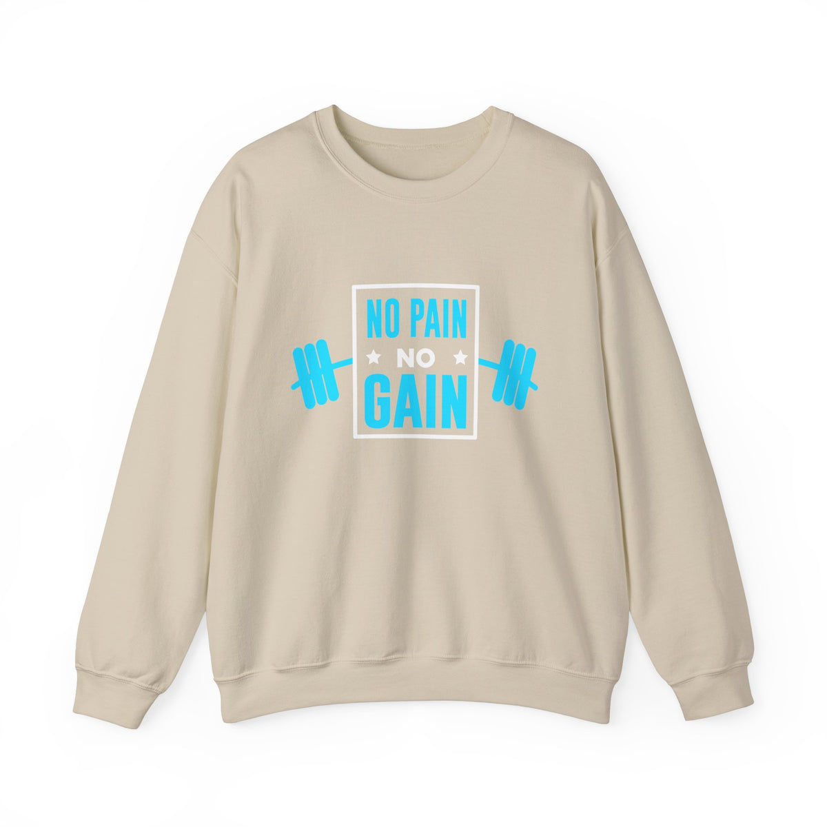 Pas de douleur pas de gain Sweat-shirt unisexe 