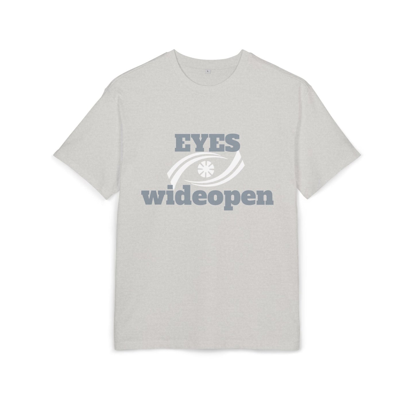 Oversized Graphic Tee - 'EYES wideopen' Statement Shirt, Casual Wear, Street Style, Gift for Trendsetters, Everyday Comfort Printify