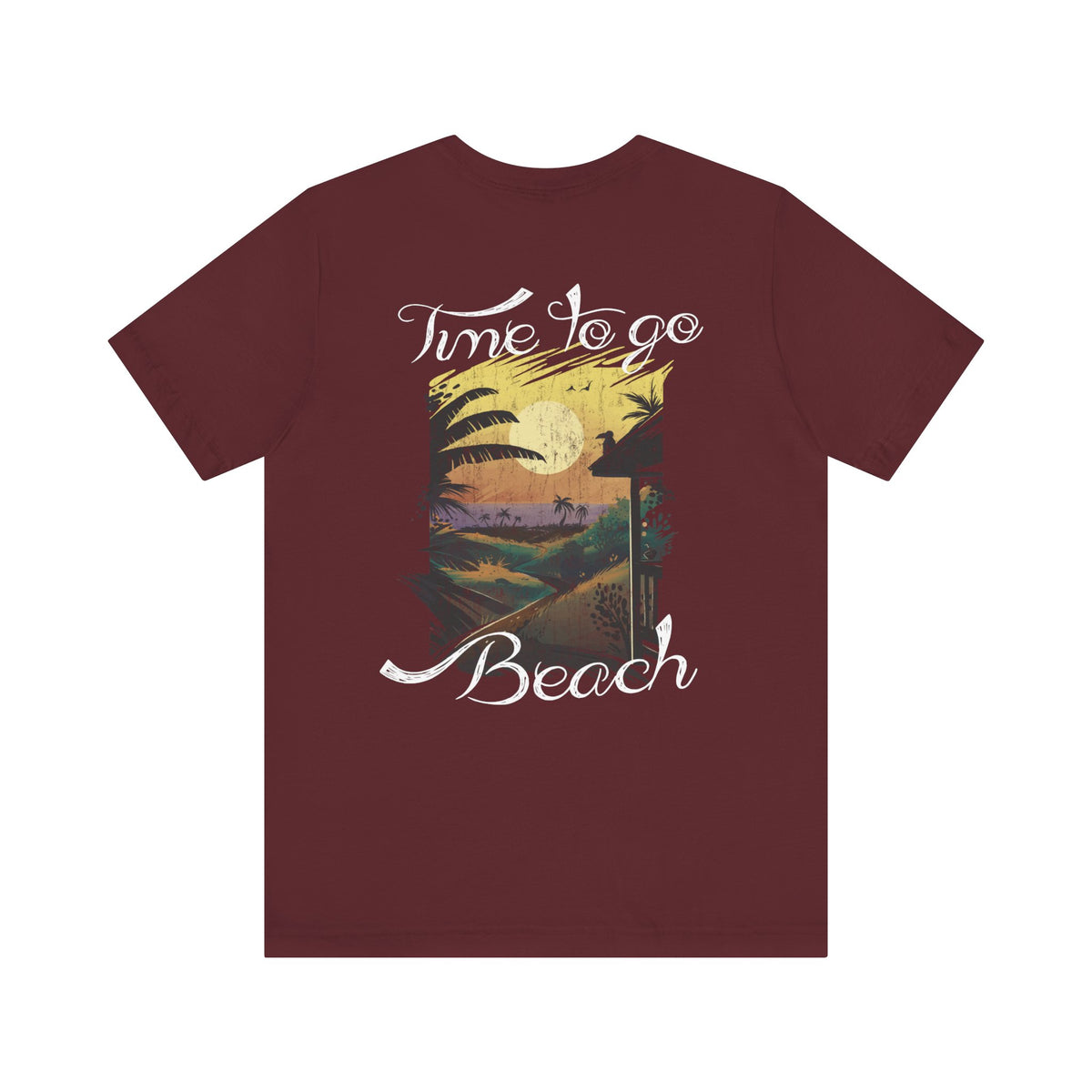 Il est temps d’aller à la plage Tee-shirt unisexe 