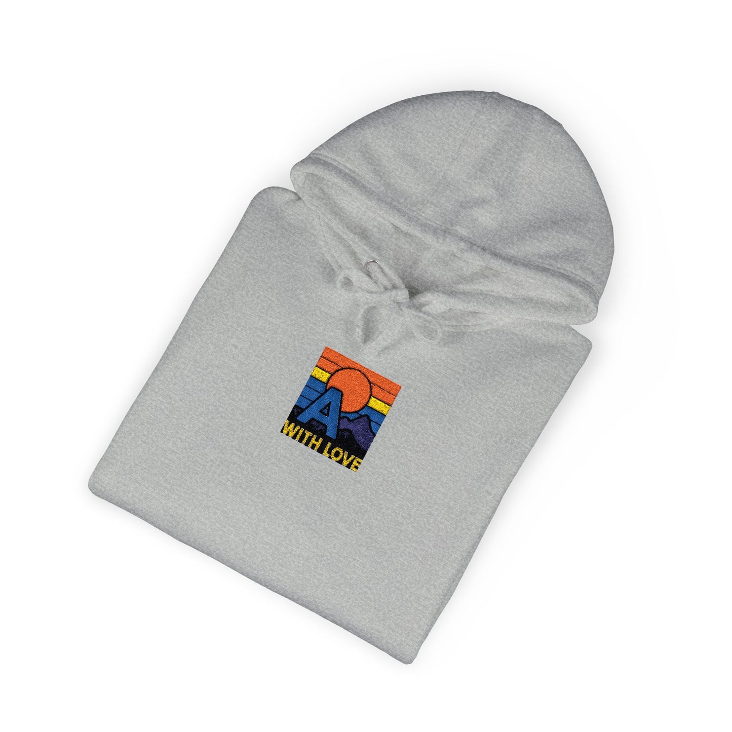 Colorful Mountain Unisex Fleece Hoodie, Cozy Sweatshirt, Casual Outfit, Gift for Nature Lovers, Fall Fashion Printify