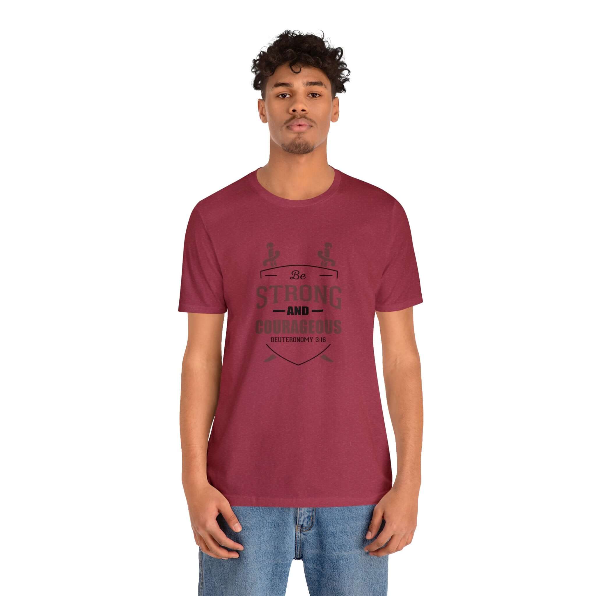 Be Strong & Courageous Unisex Tee - RC’nSONS