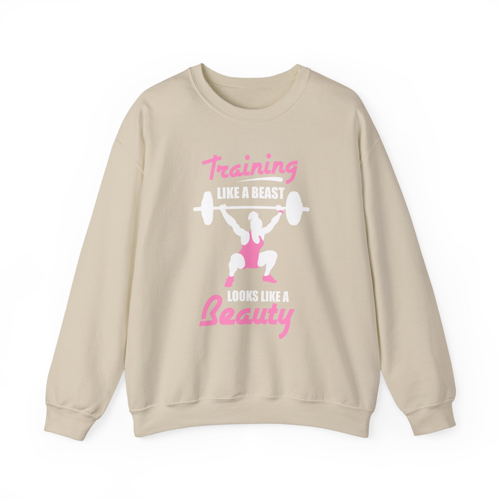 S’entraîner comme un sweat-shirt unisexe bête 
