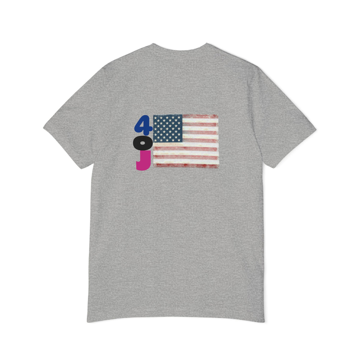 USA Flag Short-Sleeve T-Shirt, Patriotic Tee for Independence Day, Casual Wear, Gift for Veterans, Summer Style