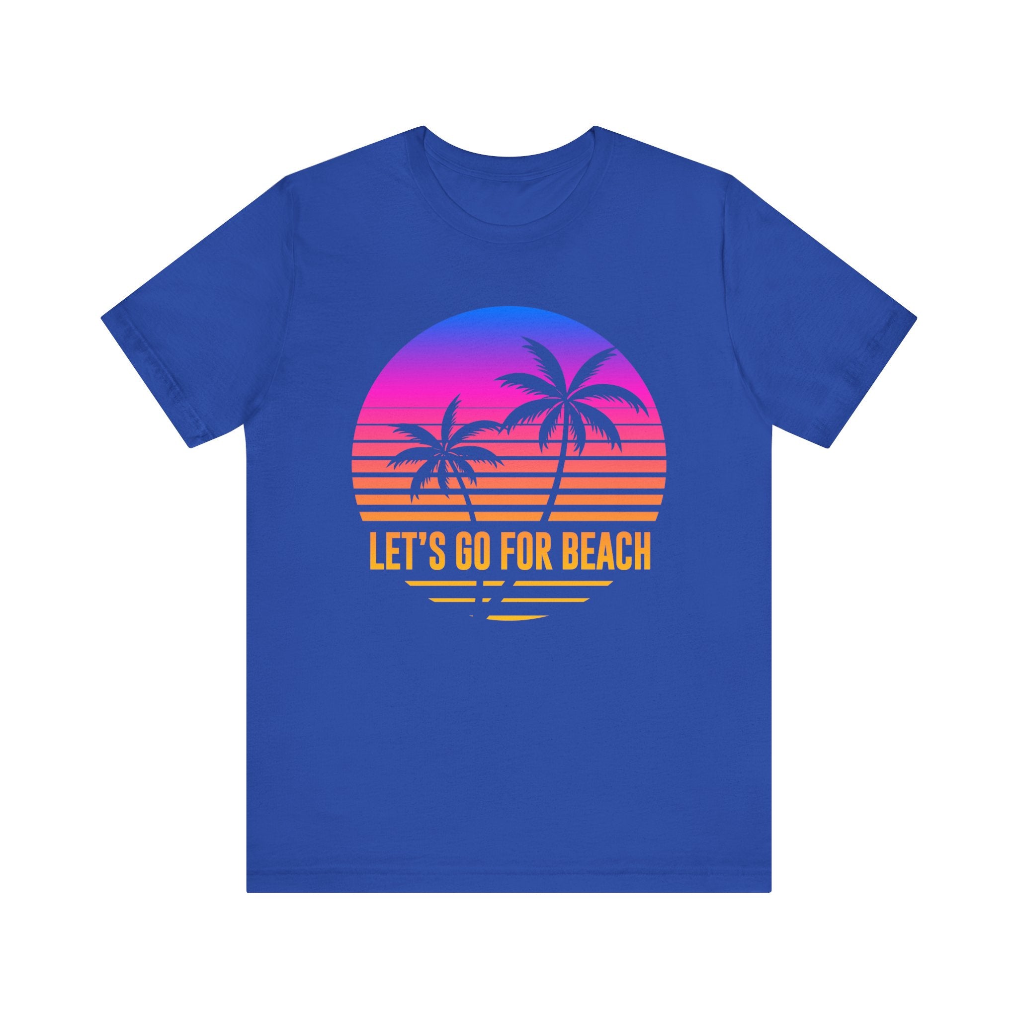 Allons-y pour la plage Tee-shirt unisexe 