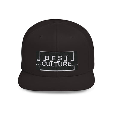 Best Culture Flat Bill Snapback Cap