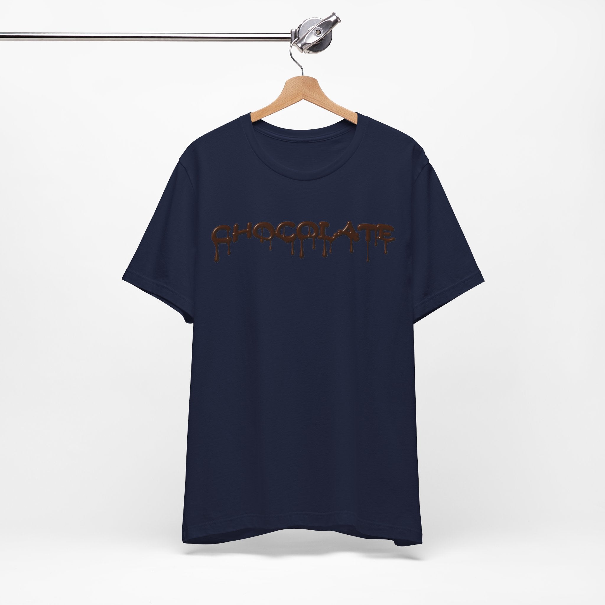 Unisex Jersey Short Sleeve Chocolate Tee