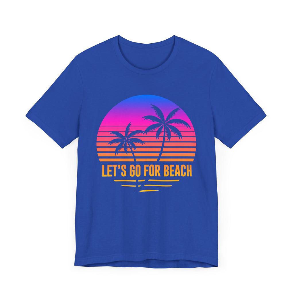 Allons-y pour la plage Tee-shirt unisexe 
