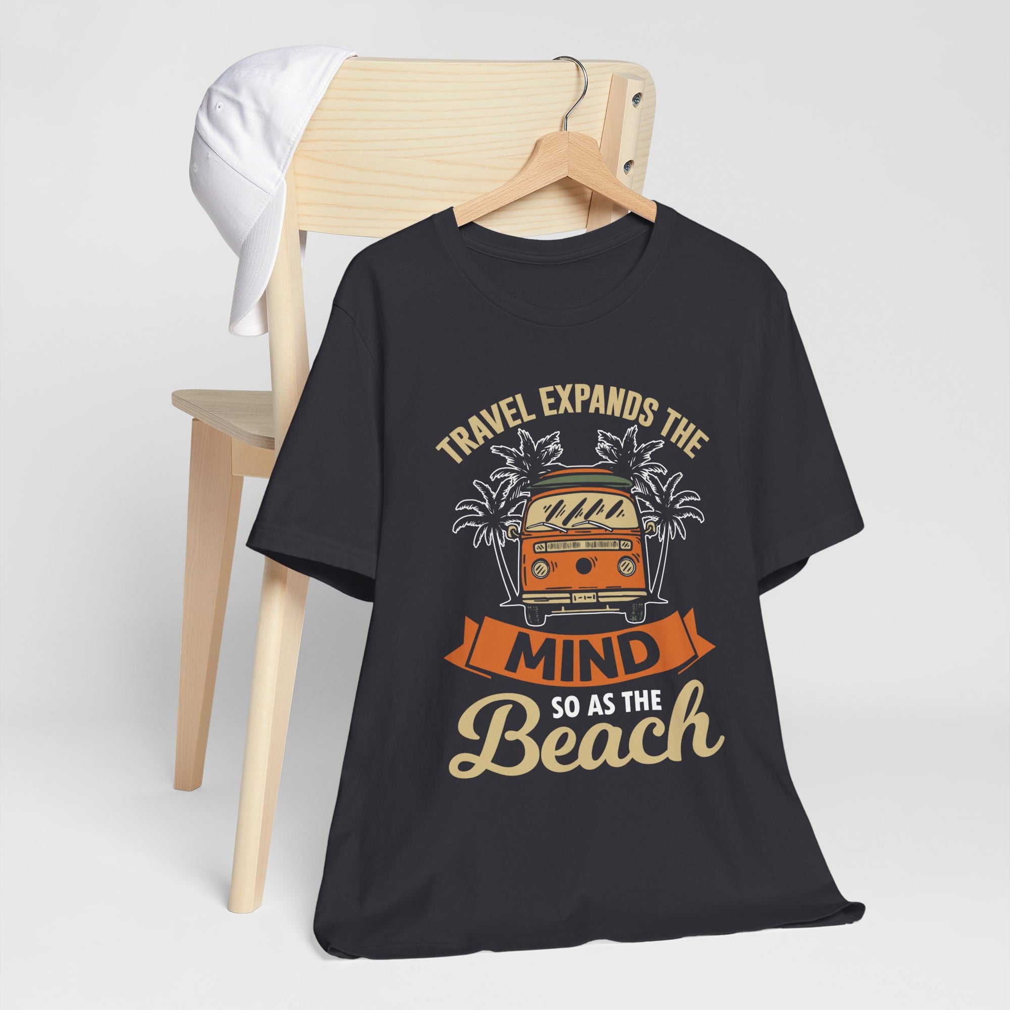 Unisex Travel Expands the mind Short Sleeve Tee