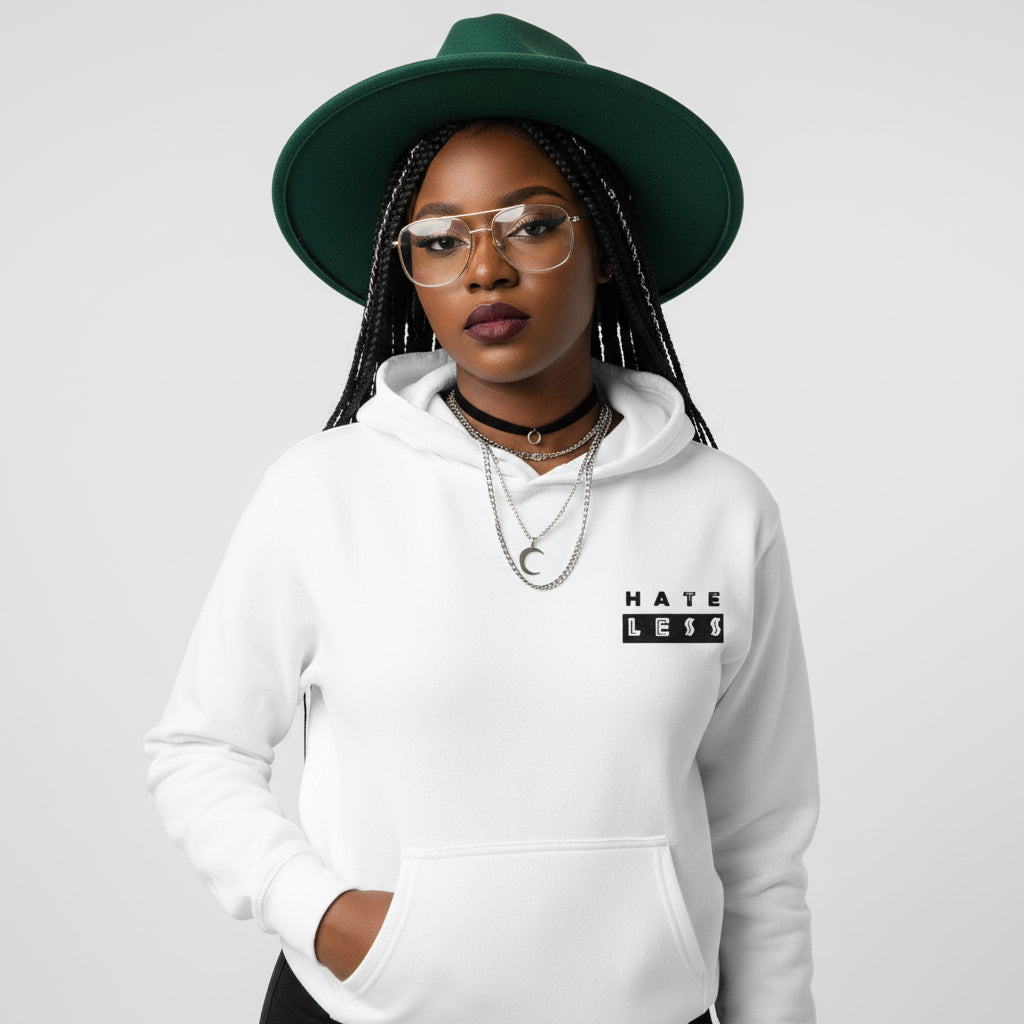 Kids Embroidered Fleece Hoodie - Cozy Casual Wear Printify