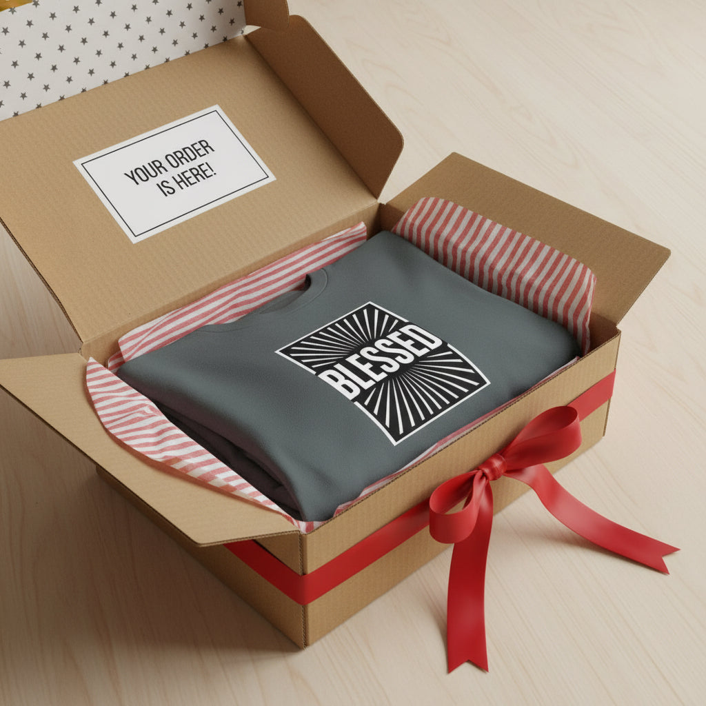 Blessed T-Shirt — 'blessed' Script Graphic Christian Tee