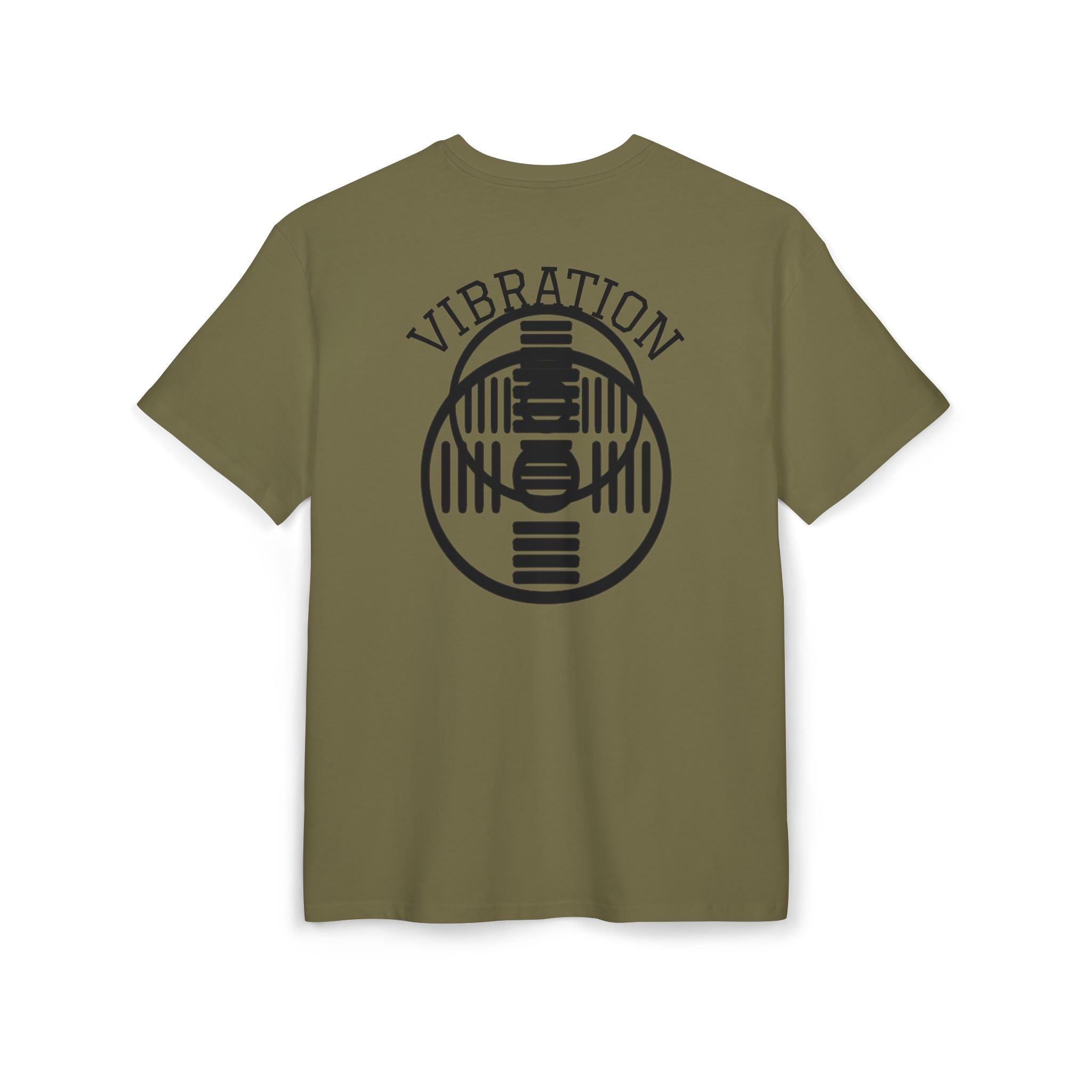 Unisex Vibration Oversized Tee | Comfortable Streetwear, Gym Apparel, Gift for Fitness Lovers, Casual Daily Wear, Graphic Tee
