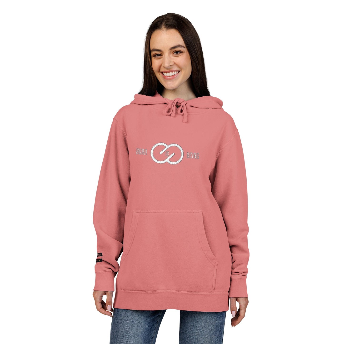 Casual Embroidered Hoodie - Unisex Wear Printify