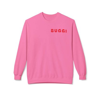 Unisex Midweight Softstyle Fleece Crewneck Sweatshirt-Buggi Design