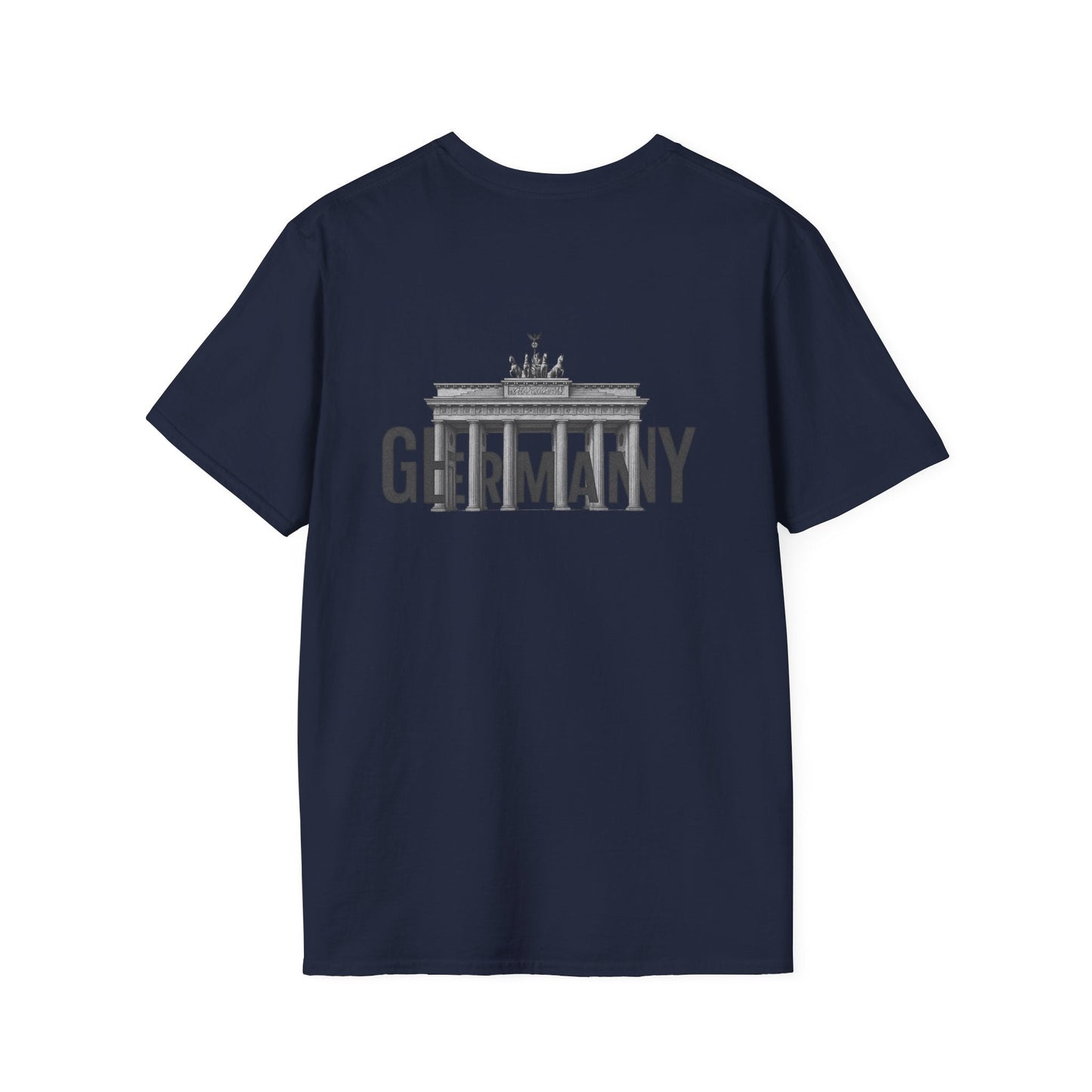 Berlin Landmark Unisex Softstyle T-Shirt - Casual Travel Tee Germany Pride Printify