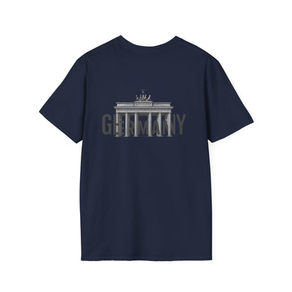 Berlin Landmark Unisex Softstyle T-Shirt - Casual Travel Tee Germany Pride Printify