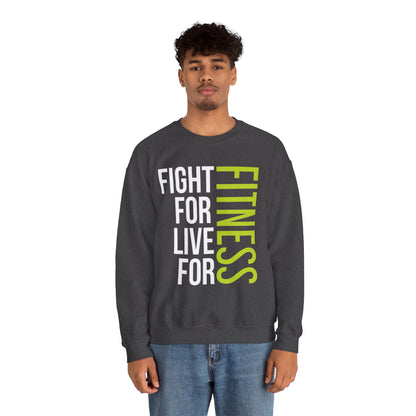 Fight For Live For Fitness Sweat-shirt unisexe 