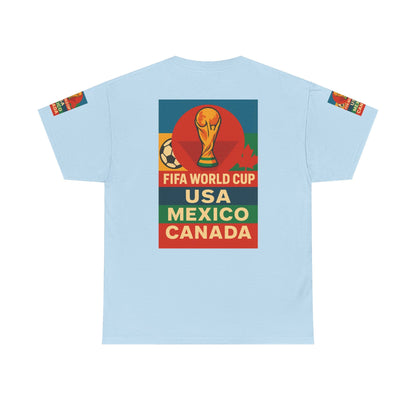 FIFA World Cup Unisex Tee, Sports Fan Shirt, Soccer T-Shirt, Tournament Apparel, Team Spirit Gear, Gift for Fans Printify