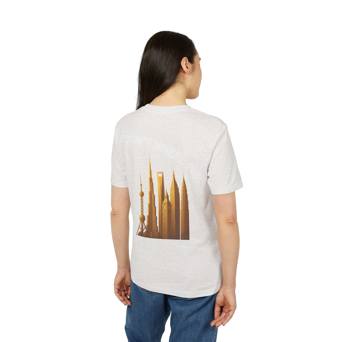 Urban Skyline Unisex T-Shirt, Creative Graphic Tee for Casual Wear, Gift for Architects, Tourists, Travel Lovers, Cityscape Apparel Printify