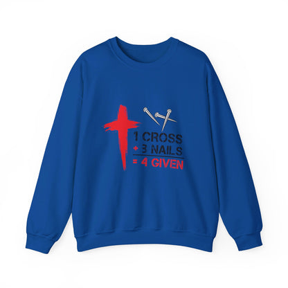 RCNSONS 1 Cross 3 Nails 4 Given Unisex Sweatshirt