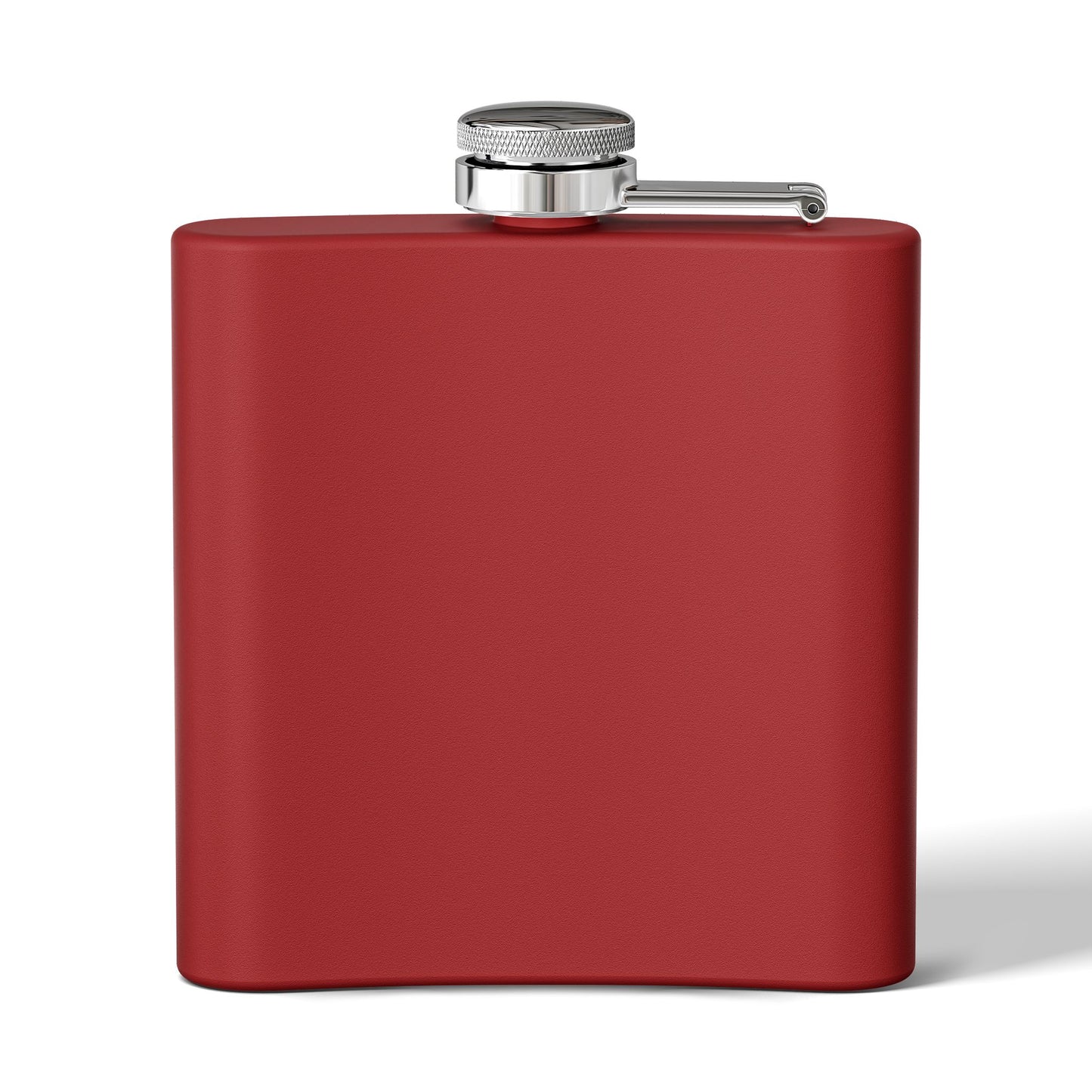 Personalized 6oz Stainless Steel Flask - Pushup Design