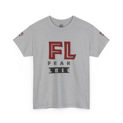Fearless Graphic Unisex Heavy Cotton Tee - Bold Statement Shirt