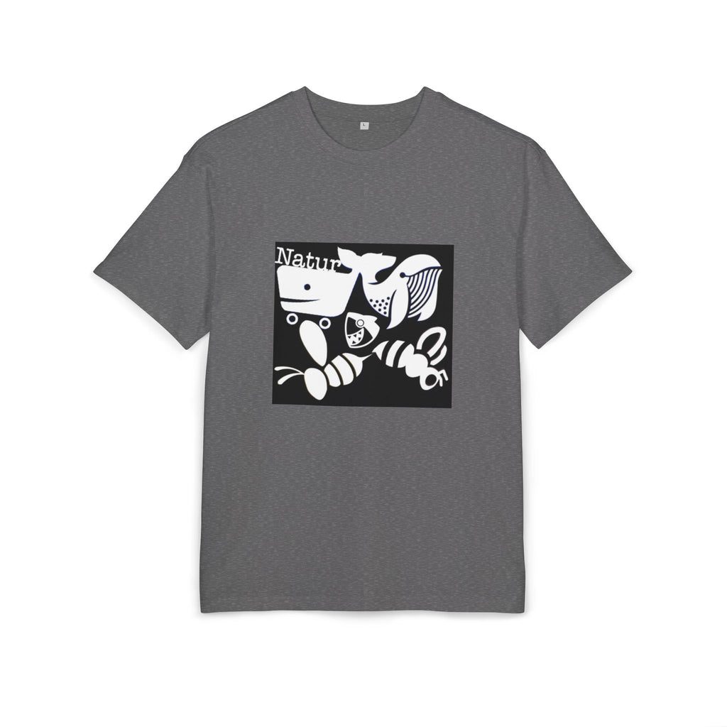 Nature-Inspired Oversize Tee - Unisex Graphic T-Shirt, Eco-Friendly Fashion, Casual Wear, Gift for Nature Lovers, Streetwear