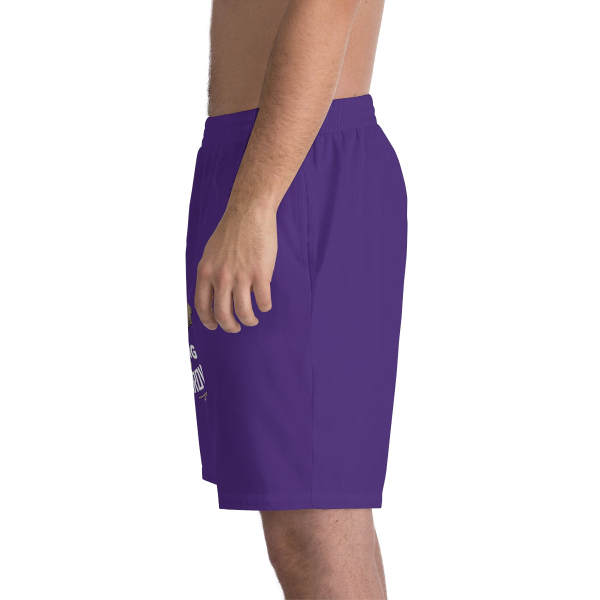 Men's Elastic Beach Shorts (AOP)