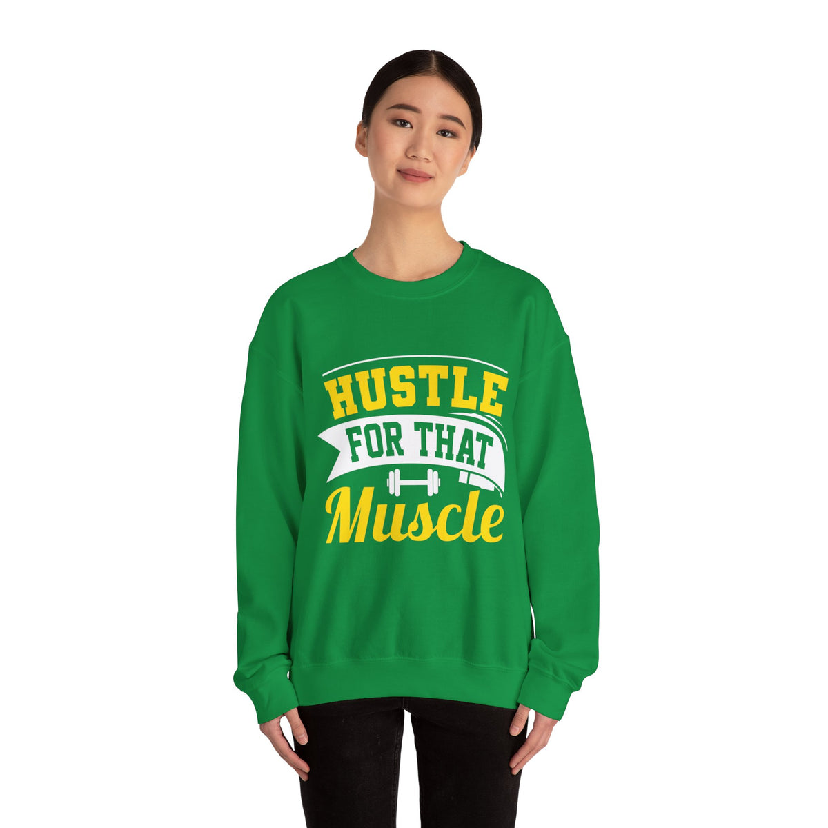 Hustle For That Muscle Sweat-shirt unisexe 