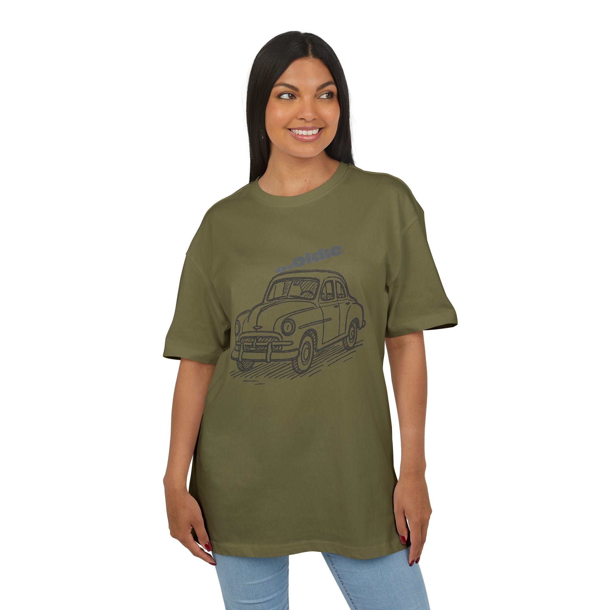 Car Oversize Tee - Unisex Heavy