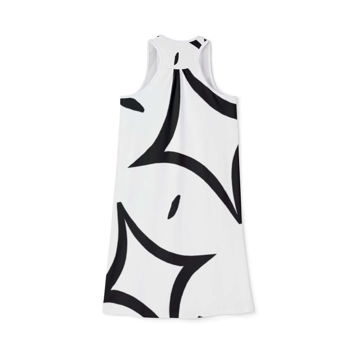 Rcnsons Women's  'Dark Cube' Racerback Dress (AOP)