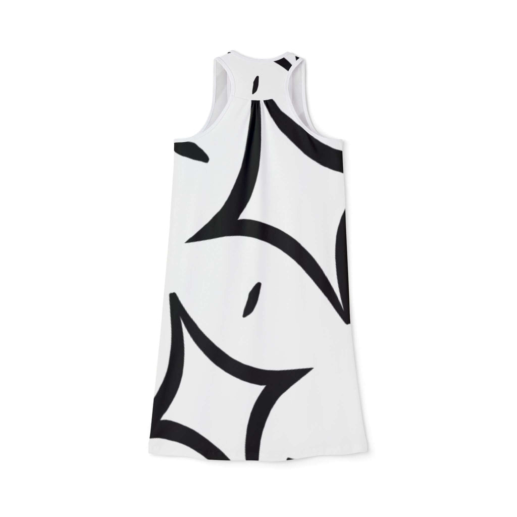 Rcnsons Women's  'Dark Cube' Racerback Dress (AOP)