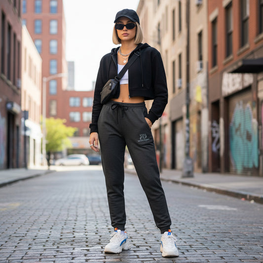 Cozy Unisex Embroidered Joggers for Everyday Comfort, Lounge Wear, Activewear, Athleisure, Gifts, Relaxation Printify