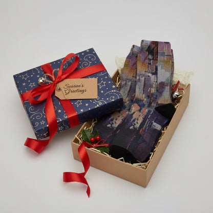 Sublimation Socks - Vibrant Sublimated Design Printify