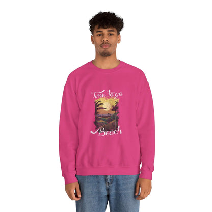 Time To Go Beach Unisex Sweatshirt - RC’nSONS