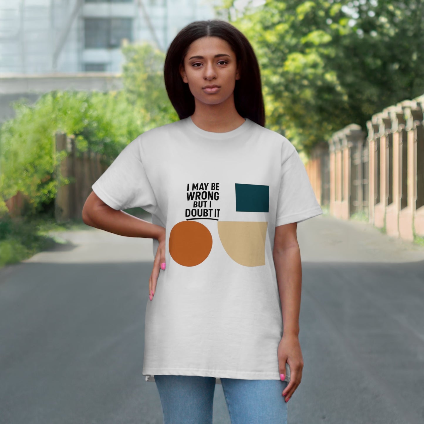 Stylish Statement T-Shirt, Casual Wear, Gift for Friends, Everyday Fashion, Funny Quote Tee, Graphic Shirt Printify